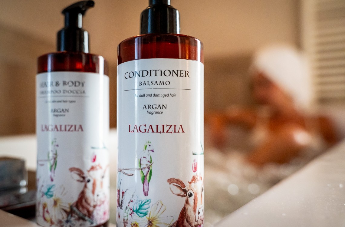 Disposta al piano primo di un antico edificio posto a godere della suggestiva vista del naviglio grande, in un ambiente arredato con gusto elegante, è stata pensata per farvi rilassare in un'atmosfera magica dotata di ogni confort. La suite, di complessivi 39mq, si caratterizza per la presenza di un accogliente letto a baldacchino e di una vasca, con vista sulla camera, dotata di idromassaggio e cromoterapia. Il divano può essere trasformato in un comodo terzo letto. <br>Disponibile uso SINGOLA, uso DOPPIA e uso TRIPLA.<br>